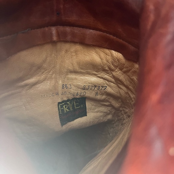 60s Vintage Frye Over the Knee Campus Boots - Picture 5 of 16